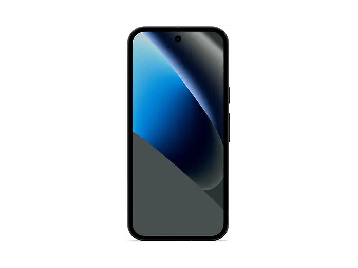 Google Pixel 10a in Obsidian, Vorderseite