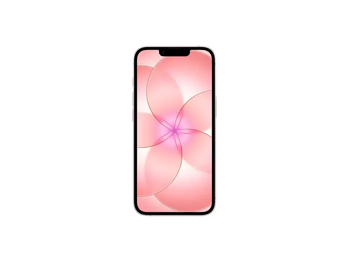 Apple iPhone 17e in Hellrosa, Vorderseite