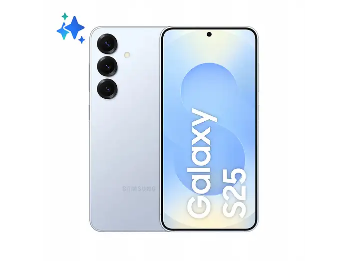 Samsung Galaxy S25 in Icyblue