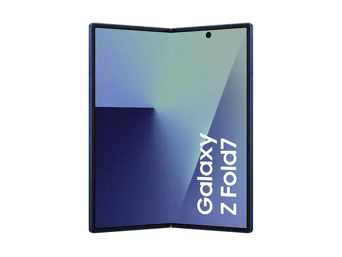 Samsung Galaxy Z Fold7 in Blue Shadow