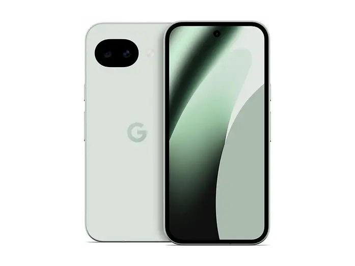 Google Pixel 10a in Fog, Rück- und Vorderseite
